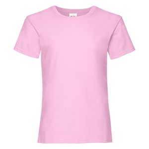 Fruit Of The Loom F61005 - Valueweight T-Shirt Girls Light Pink