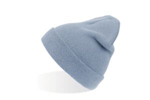 Atlantis ACPURB - Pure Beanie Recycled With Turn Up Light Blue