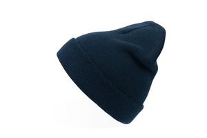 Atlantis ACPURB - Pure Beanie Recycled With Turn Up Navy