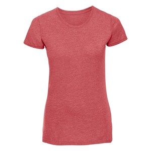 Russell R165F - HD T-Shirt Ladies Red Marl