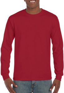 Gildan G2400 - Adult Ultra Cotton® Long Sleeve T-Shirt Cardinal