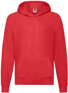 Fruit Of The Loom F62140 - Lightweight Pullover Hood Red