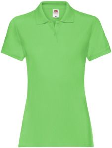 Fruit Of The Loom F63030 - Premium LadyFit Cotton Polo Lime