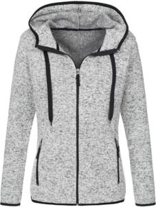 Stedman ST5950 - Outdoor Knitted Ladies Fleece Light Grey Melange