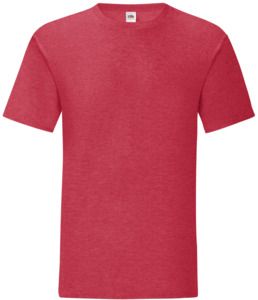 Fruit Of The Loom F61430 - Iconic 150 T-Shirt Mens Heather Red