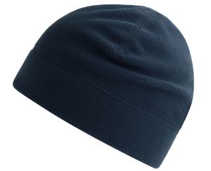 Atlantis ACBIRB - Birk Recycled Polyester Fleece Beanie With Turn Up Navy