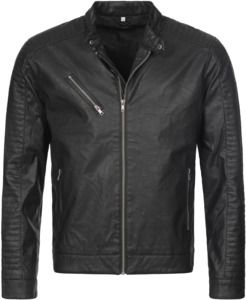 Stedman ST5250 - Outdoor Biker Jacket Mens Black Opal