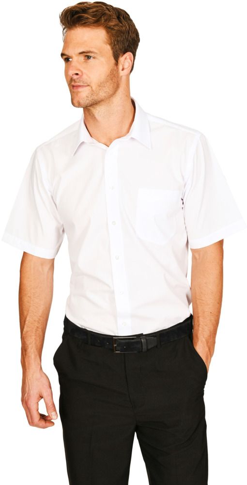 Absolute Apparel AA302 - Shirt Classic Poplin Short Sleeve