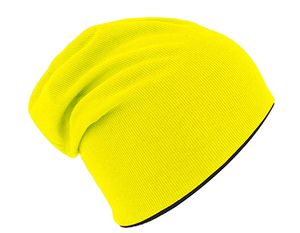 Atlantis ACEXTR - Extreme Reversible Jersey Slouch Beanie Yellow/Black