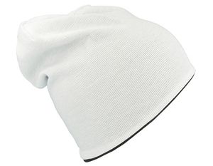 Atlantis ACEXTR - Extreme Reversible Jersey Slouch Beanie White/Black