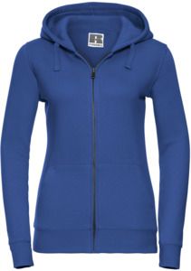 Russell R266F - Authentic Zip Hood Ladies Bright Royal