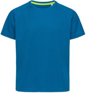 Stedman ST8570 - Sports Raglan Mesh Kids T-Shirt King Blue