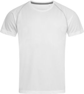 Stedman ST8030 - Sports Team Raglan T-Shirt Mens White