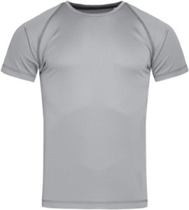 Stedman ST8030 - Sports Team Raglan T-Shirt Mens Silver Grey