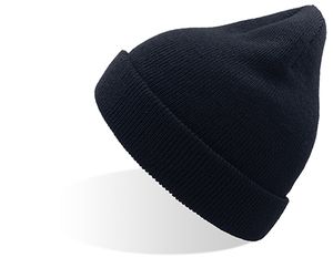Atlantis ACKWIN - Wind Kids Beanie With Turn Up Double Skin Navy