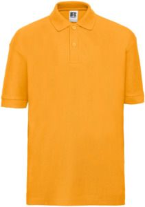 Russell Jerzees Schoolgear R539B - Classic PolyCotton Polo Kids 215gm Pure Gold