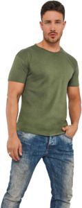 Casual Classics CR1500 - Ringspun Classic T-Shirt 150 Military Green