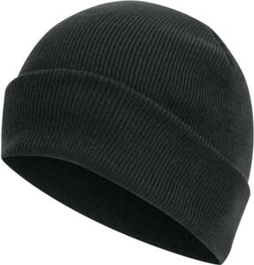 Absolute Apparel AA89 - Cap Knitted Ski Turn Up Black