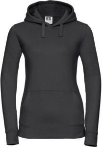 Russell R265F - Authentic Hooded Sweat Ladies Black