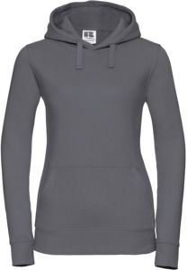 Russell R265F - Authentic Hooded Sweat Ladies Convoy Grey