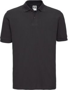 Russell R569M - Classic Cotton Polo Mens Black