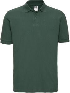 Russell R569M - Classic Cotton Polo Mens Bottle Green