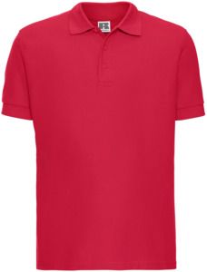 Russell R577M - Ultimate Cotton Polo 215gm Classic Red