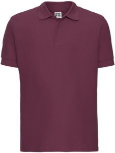 Russell R577M - Ultimate Cotton Polo 215gm Burgundy