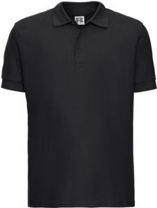 Russell R577M - Ultimate Cotton Polo 215gm Black
