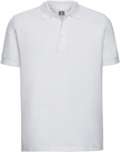 Russell R577M - Ultimate Cotton Polo 215gm White