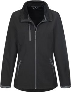Stedman ST5330 - Outdoor Softest Shell Jacket Ladies Black Opal