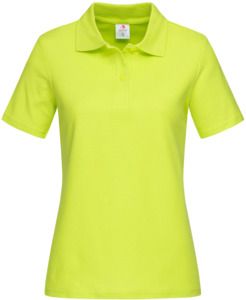 Stedman ST3100 - Classic Cotton Polo Ladies 170gm Bright Lime
