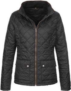 Stedman ST5360 - Outdoor Quilted Jacket Ladies Black Opal