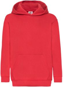 Fruit Of The Loom F62043 - Pullover Hood Kids Red