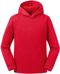 Russell R265B - Authentic Hooded Sweat Kids Classic Red