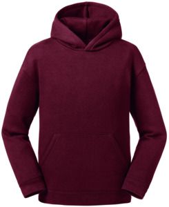 Russell R265B - Authentic Hooded Sweat Kids Burgundy