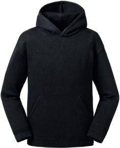 Russell R265B - Authentic Hooded Sweat Kids Black