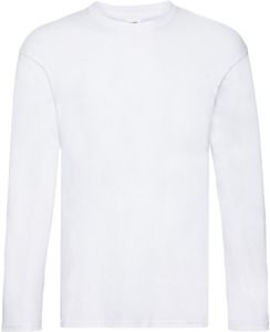 Fruit Of The Loom F61428 - Long Sleeve Original T-Shirt White