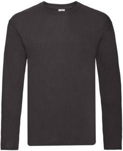 Fruit Of The Loom F61428 - Long Sleeve Original T-Shirt Black