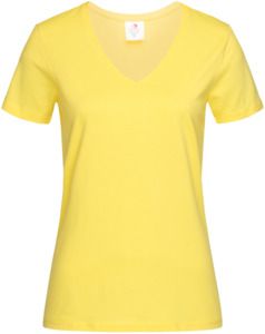 Stedman ST2700 - Classic Ladies V-Neck T-Shirt 155gm Yellow