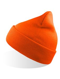 Korntex KXASH - Beanie With Turn Up Double Skin Orange