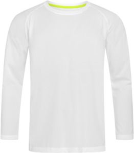Stedman ST8420 - Sports 140 Long Sleeve T-Shirt Mens White