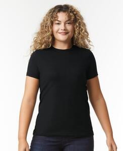 Gildan G67000L - Softstyle CVC T-Shirt Pitch Black