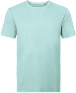 Russell Pure Organic R108M - Pure Organic T-Shirt Mens Aqua