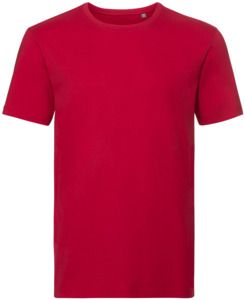 Russell Pure Organic R108M - Pure Organic T-Shirt Mens Classic Red