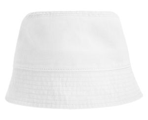 Atlantis ACPOWB - Powell Recycled Cotton Bucket Hat White
