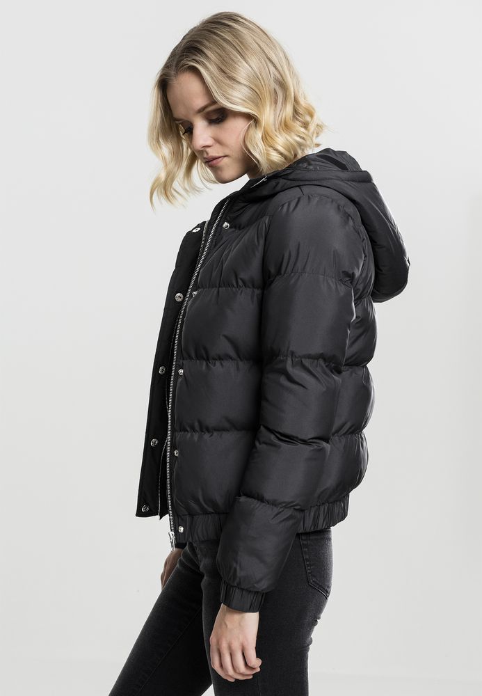 Urban Classics TB1756C - Ladies Hooded Puffer Jacket