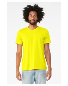 Bella+Canvas 3001CVC - Unisex Heather CVC T-Shirt Neon Yellow