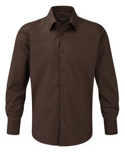 Russell Collection R-946M-0C - Tailored Longsleeve Stretch Shirt