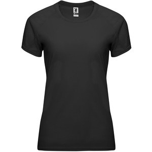Roly CA0408C - BAHRAIN WOMAN Dames T-shirt met korte raglanmouwen in technisch weefsel
